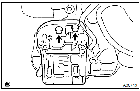 Remove compressor mounting bracket