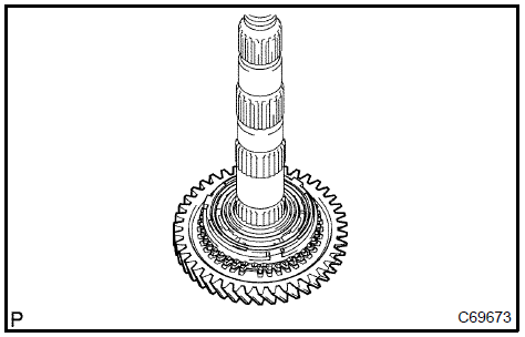 Install 1st gear