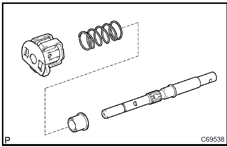 8. REMOVE SHIFT INTER LOCK PLATE COVER