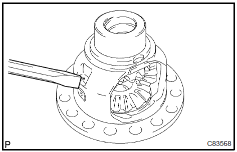 12. ADJUST FRONT DIFFERENTIAL SIDE GEAR