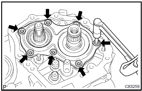 Install bearing retainer rear (mtm)