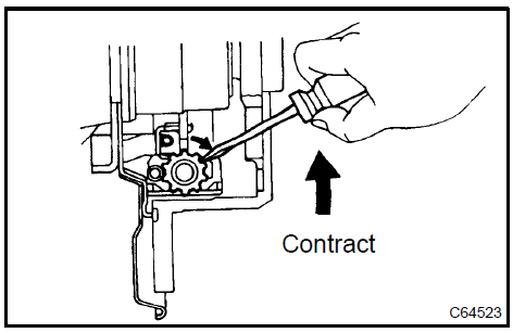 Remove rear disc