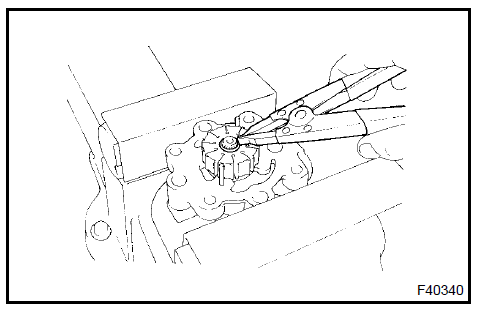 Install vane pump rotor