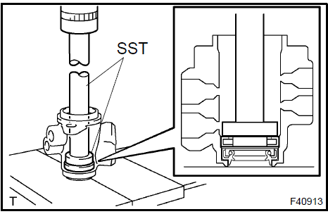 46. INSTALL POWER STEERING CONTROL VALVE