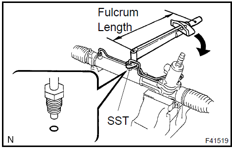 59. INSTALL STEERING RIGHT TURN PRESSURE TUBE