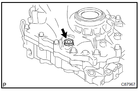 Install drain (MTM) plug sub-assy