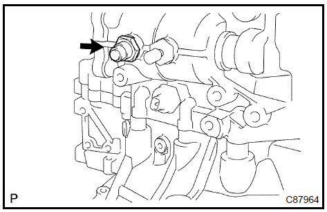 Install lock ball assy No.1