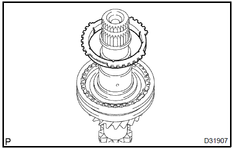 Remove 2nd synchronizer outer ring