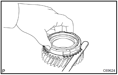 18. INSPECT SYNCHRONIZER RING No.3