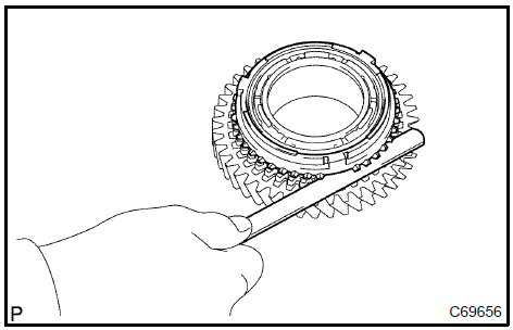 22. INSPECT SYNCHRONIZER RING SET No.1