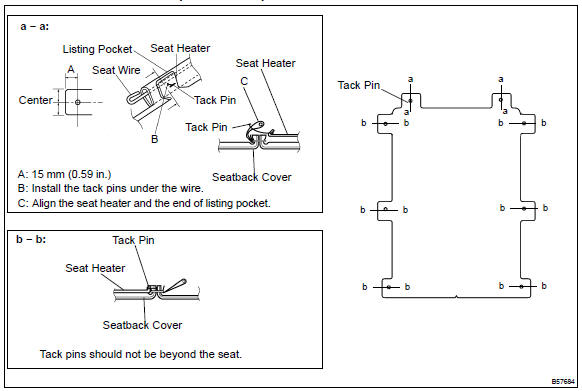 18. INSTALL FRONT SEATBACK COVER