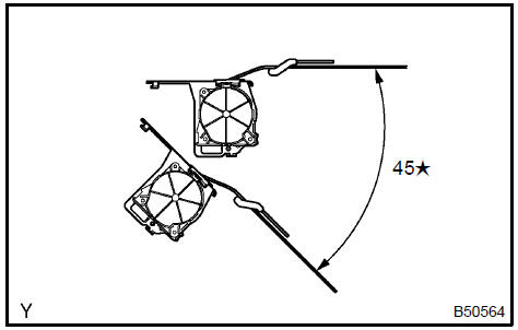 e. Install the floor anchor with the bolt, directing an arrow