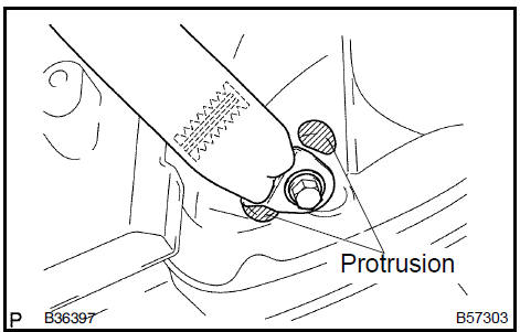 Install rear seat 3 point type belt assy outer