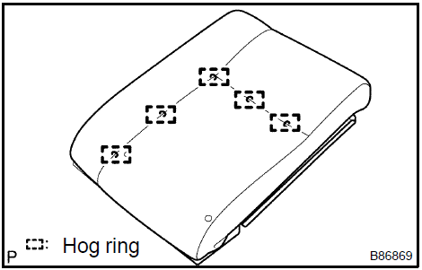 Remove separate type rear seat back cover