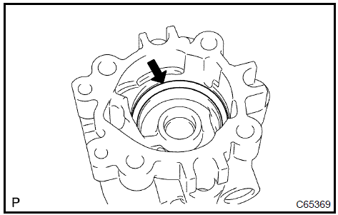 20. REMOVE VANE PUMP HOUSING OIL SEAL