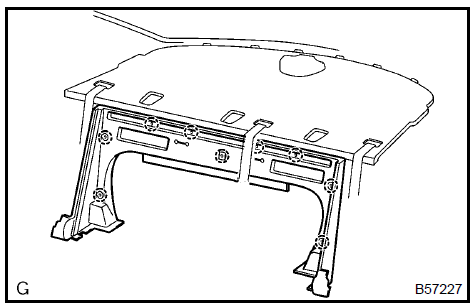 Remove room partition board assy