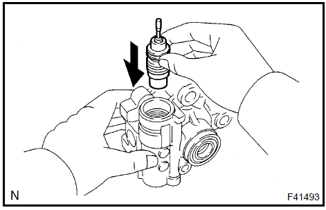 Inspect flow control valve