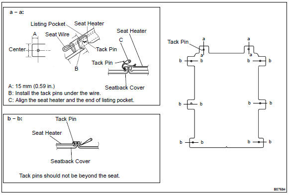 19. INSTALL FRONT SEATBACK COVER