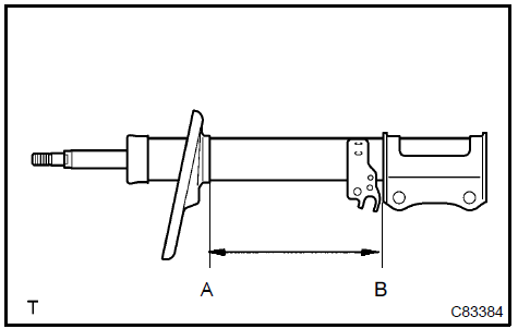 Dispose of shock absorber assy rear LH