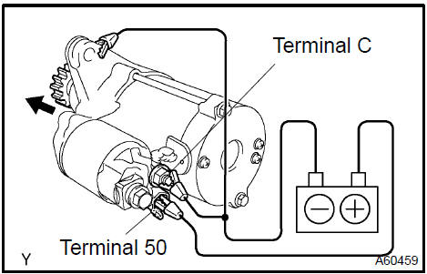 b. Do the hold−in test.