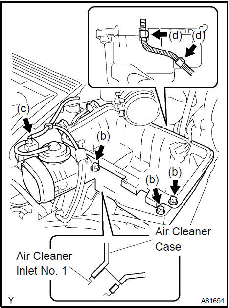 Install air cleaner assy