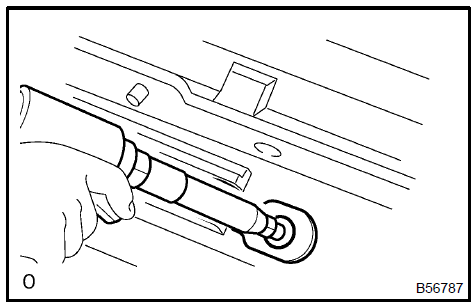 Install roof wind deflector spring