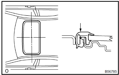 c. Adjust the roof panel.