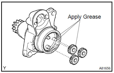 Install planetary gear