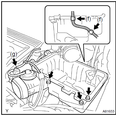 5. REMOVE AIR CLEANER BRACKET