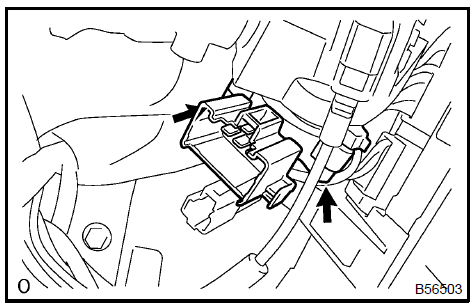 Remove ignition or starter switch assy