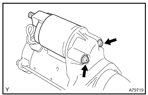 e. Connect the lead wire to the magnetic switch with the nut.Torque: 10