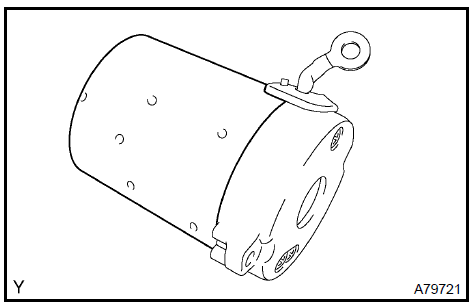 3. REMOVE STARTER AMATURE PLATE