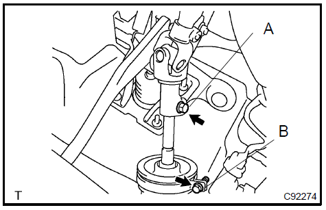 43. INSTALL HEADLAMP DIMMER SWITCH ASSY