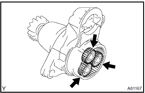 Remove planetary gear