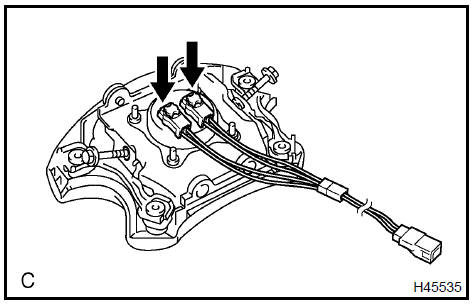 3. Using 3 wire harnesses, wind wire harness at least