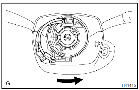 Center spiral cable