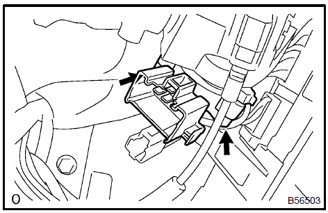 Remove ignition or starter switch assy