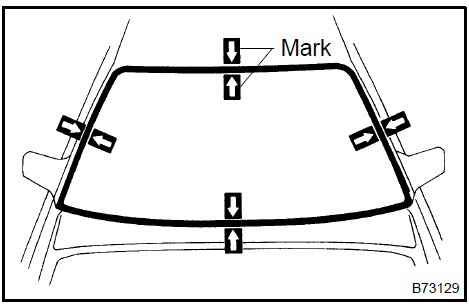 Install windshield glass