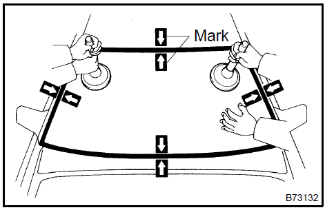 3. Using a scraper, remove any excess or protruding