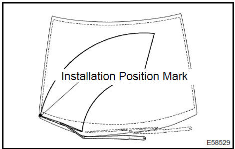 10. INSTALL FR WIPER ARM LH