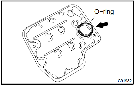 6. REMOVE TRANSMISSION VALVE BODY ASSY