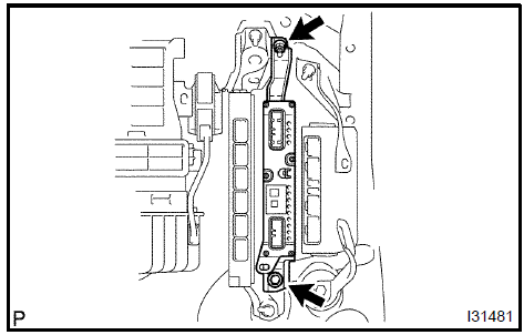 Remove stereo component amplifier assy