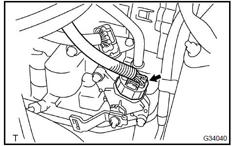 10. INSTALL TRANSMISSION CONTROL CABLE ASSY