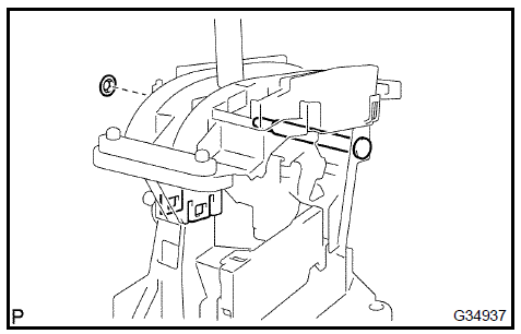  Remove position indicator housing lower