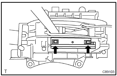 26. INSTALL SHIFT LOCK RELEASE BUTTON