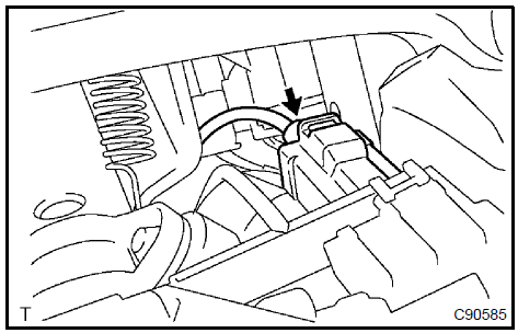 25. INSTALL FLOOR SHIFT PARKING LOCK CABLE