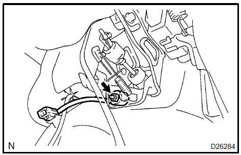 Install clutch start switch assy