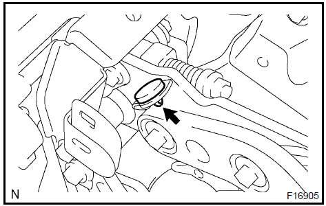  Install stop lamp switch cushion