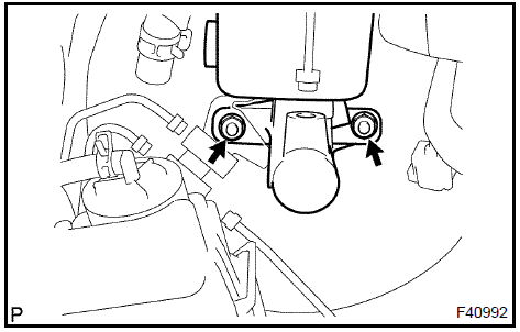 4. REMOVE BRAKE MASTER CYLINDER RESERVOIR FILLER CAP ASSY