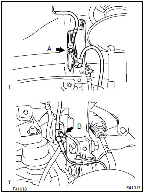 d. Connect the speed  connector and clamp.